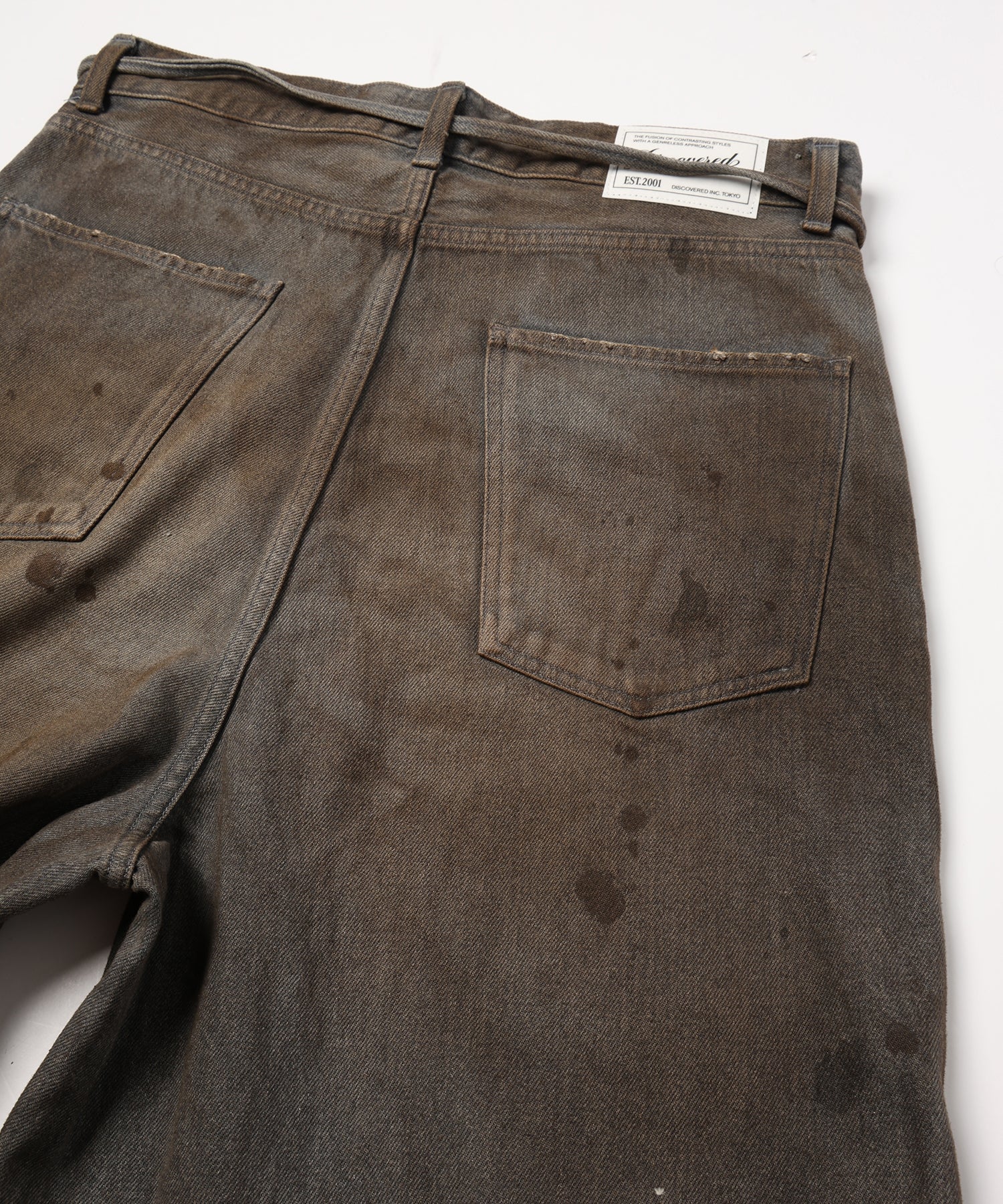 90s W&LT 再構築 Crash Denim Pants CRASH DENIM PANTS – ANLIO（アンリオ）