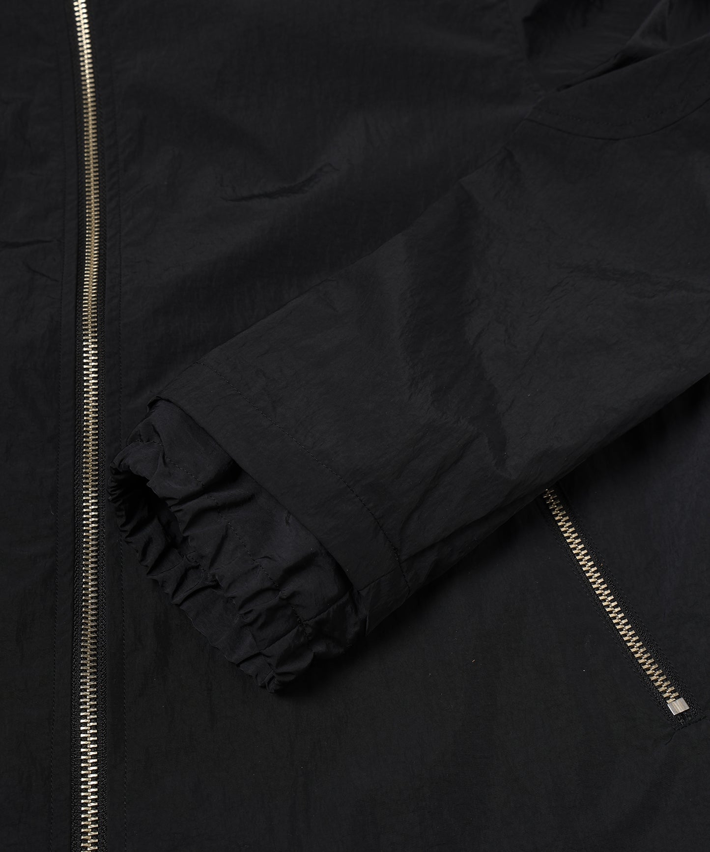 ZIP UP NYLON HOODIE