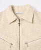 TWEED ZIP SHIRT