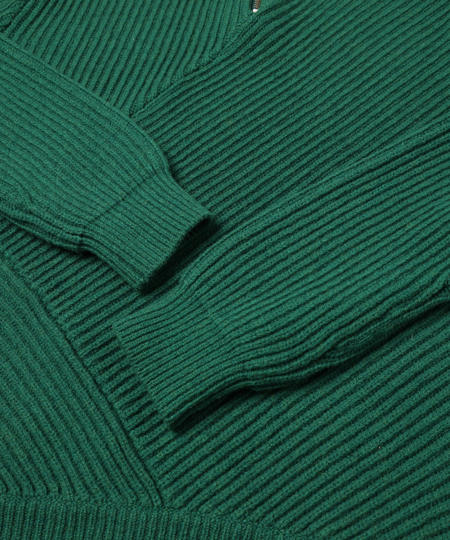 HALF ZIP KNIT