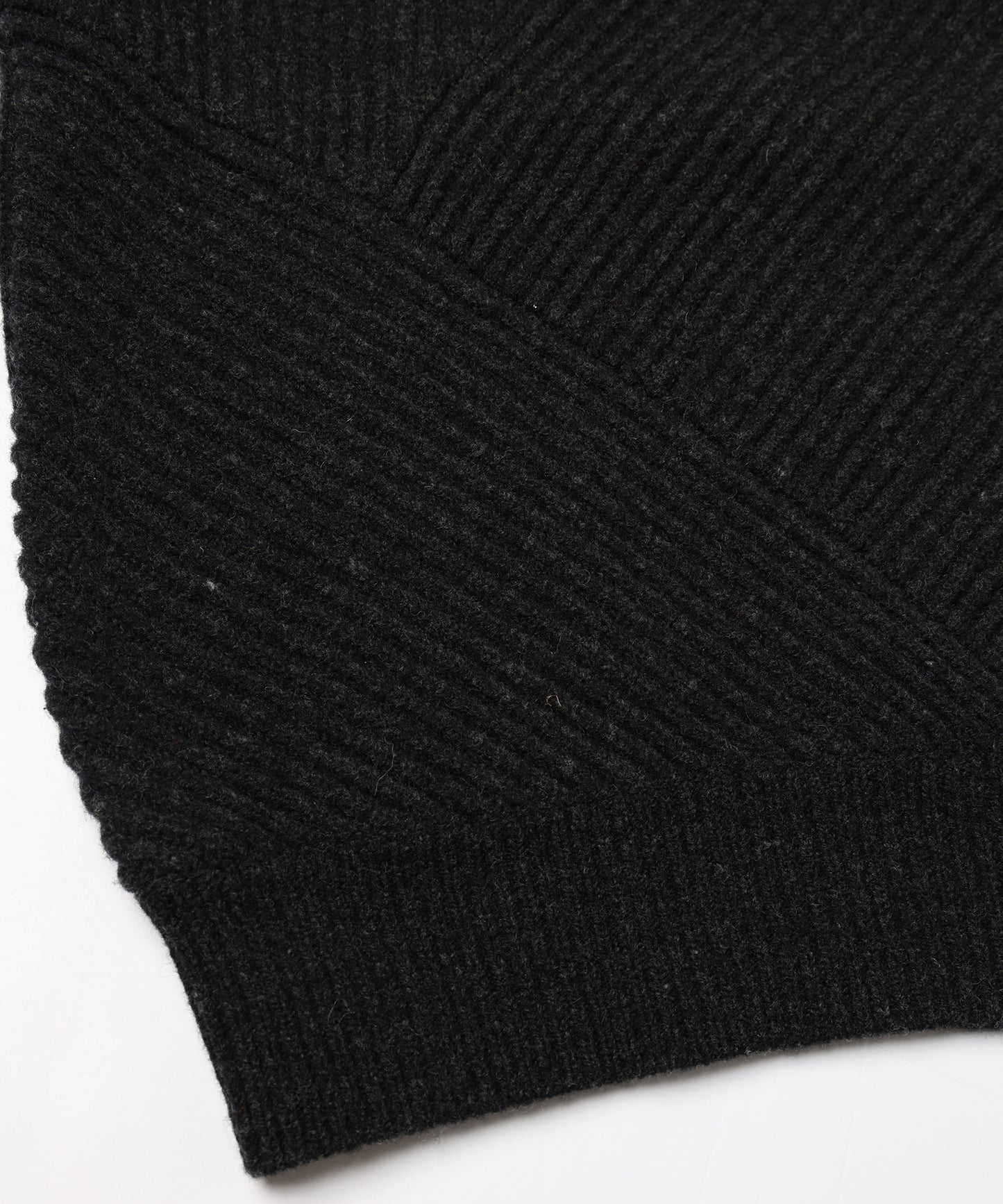 HALF ZIP KNIT