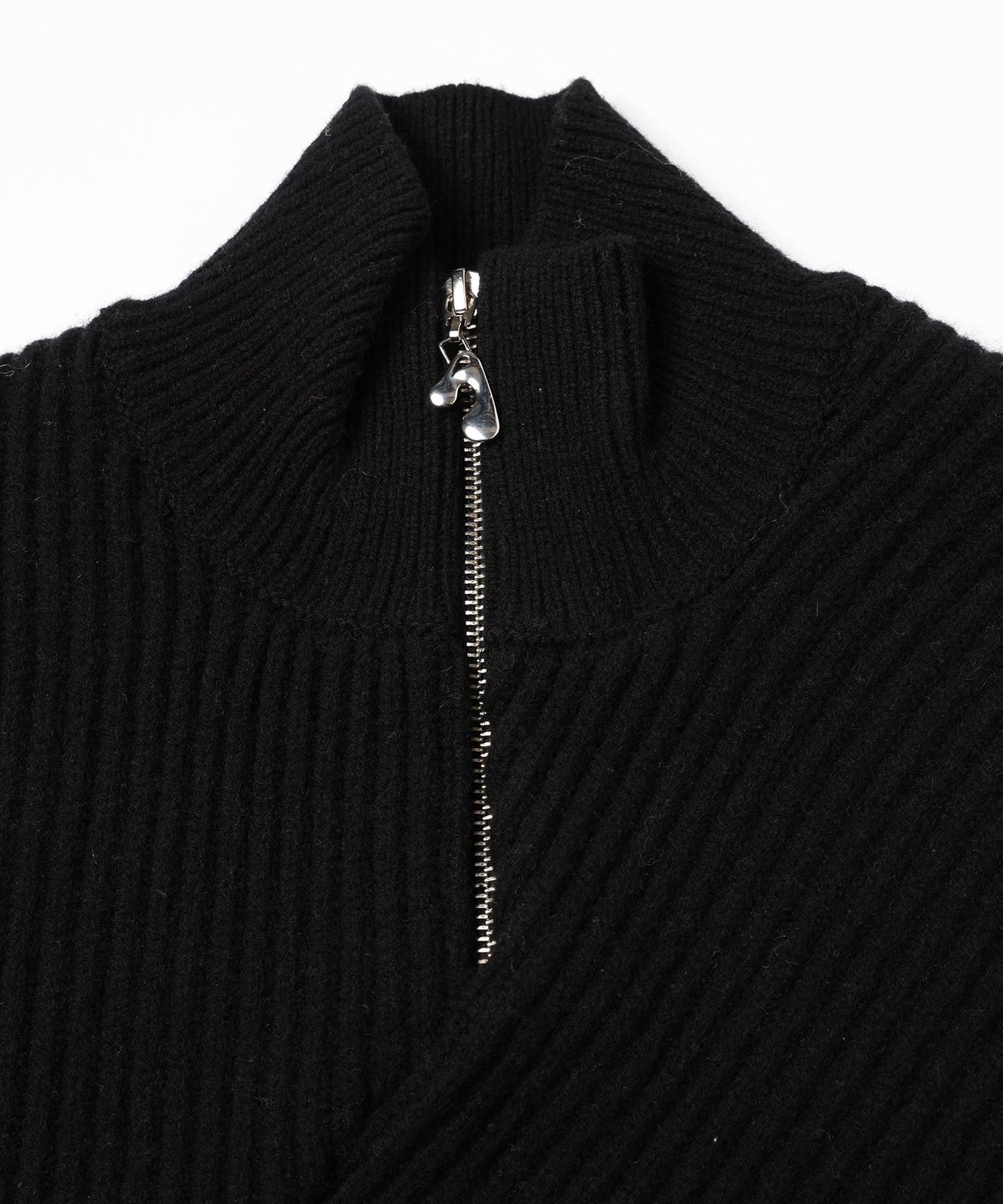 HALF ZIP KNIT