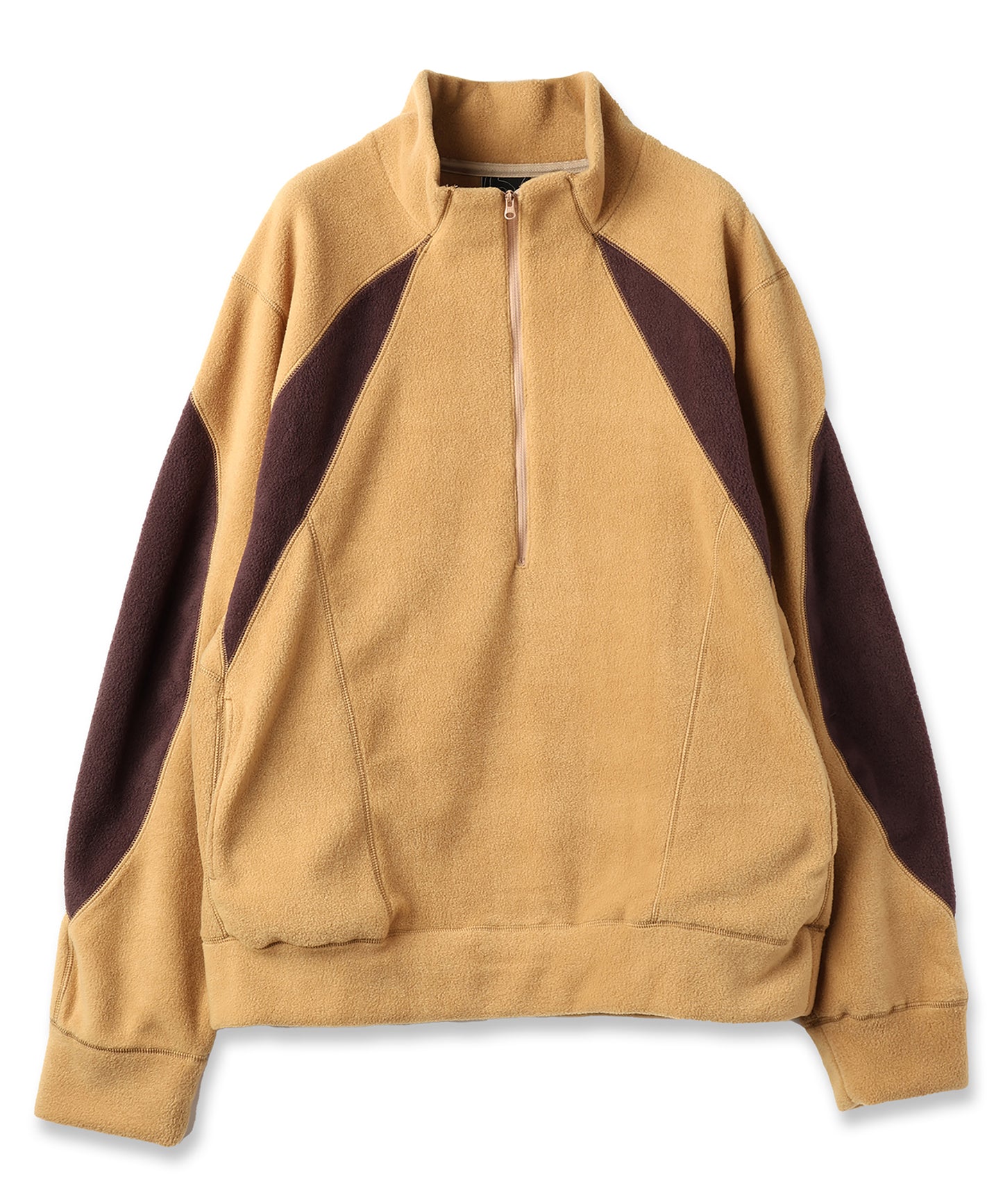 【OUTLIERS×JieDa】SWITCHING FLEECE HALF ZIP L/S