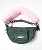 3WAY FUR HANDLE BAG