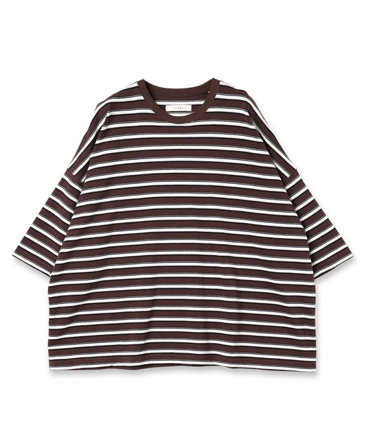 KANOKO BORDER BIG TEE