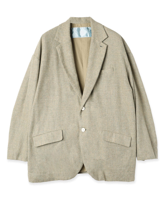 縮絨ウール2WAYカラーJK