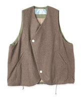 オリーブ×ブラウン