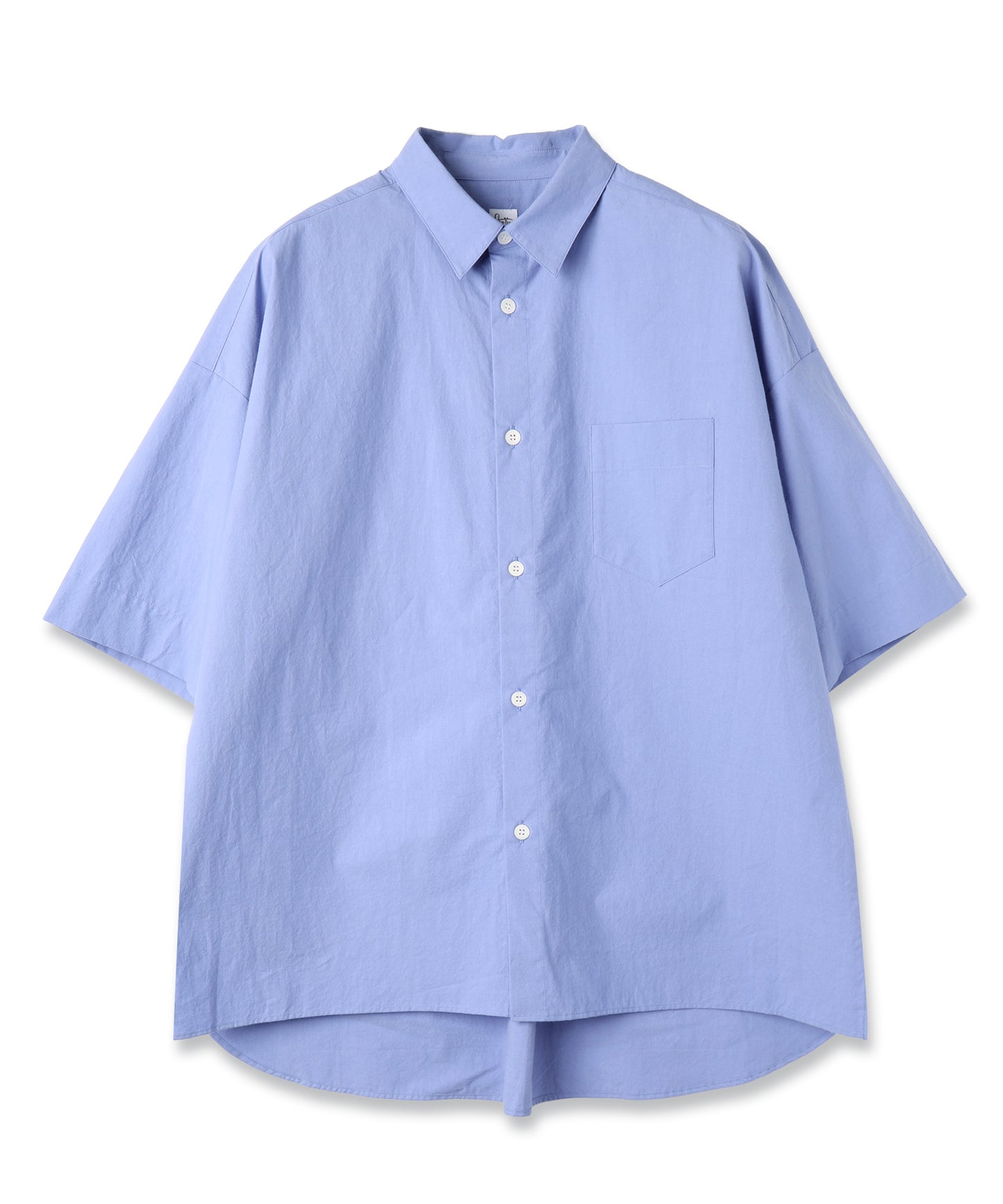 Omi-zarashi half-sleeve over shirt