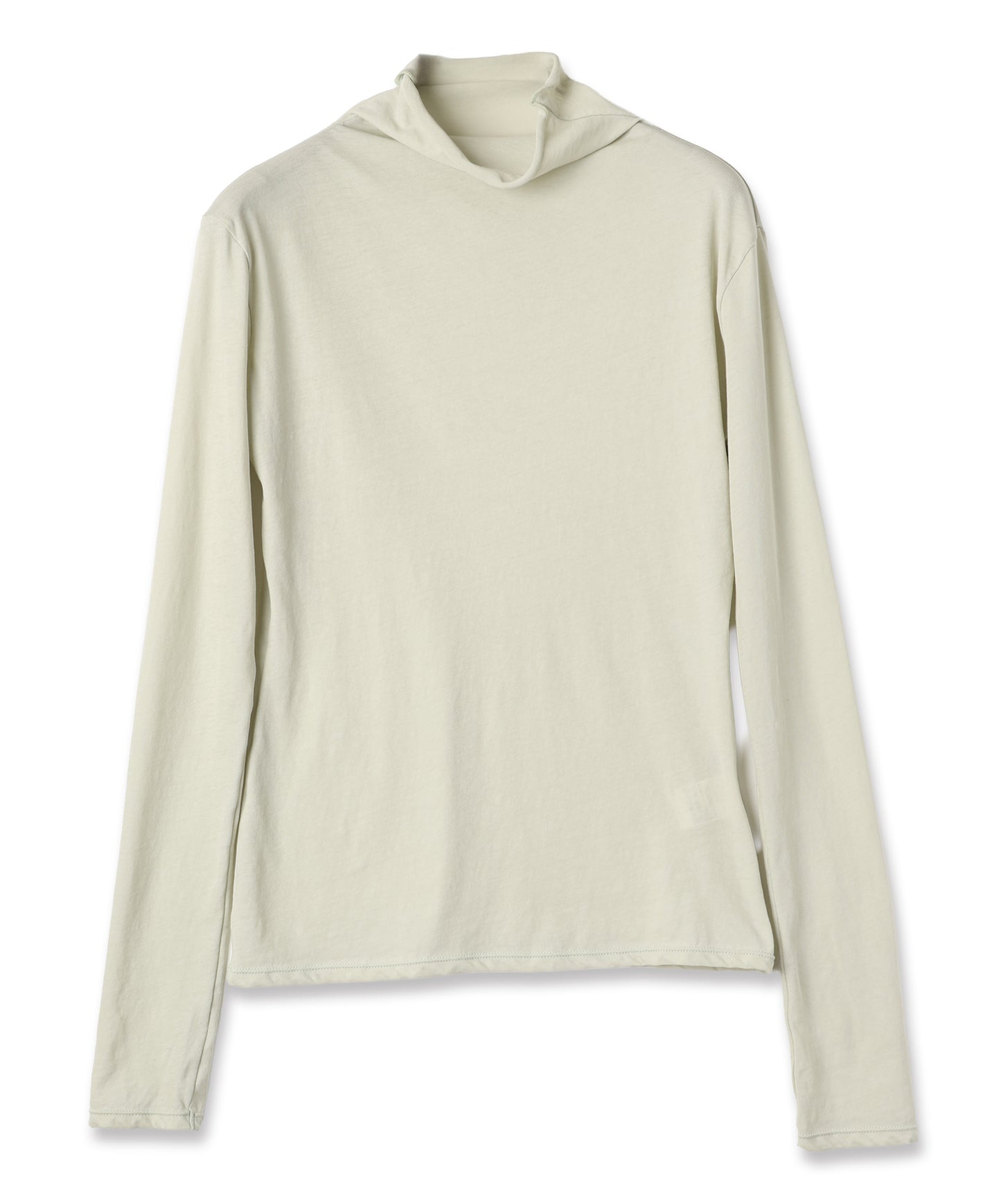 high twist jersey t-neck top