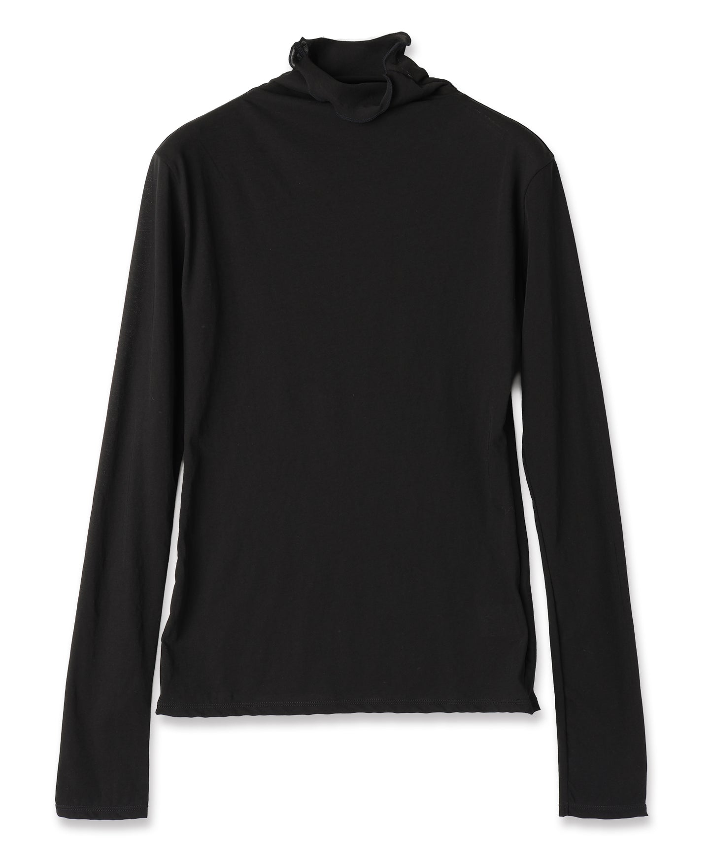 high twist jersey t-neck top