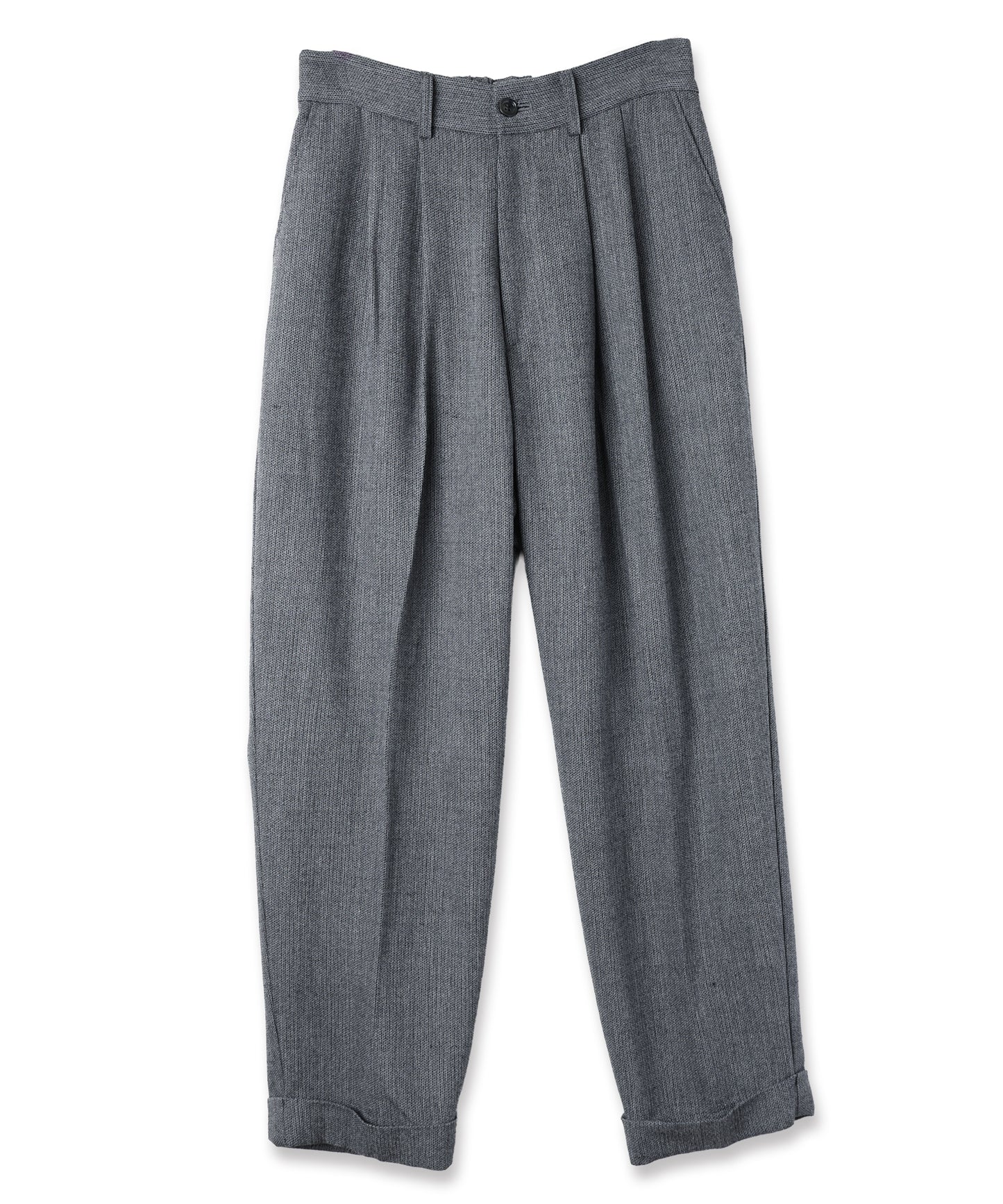 Summer Wool two tuck slacks