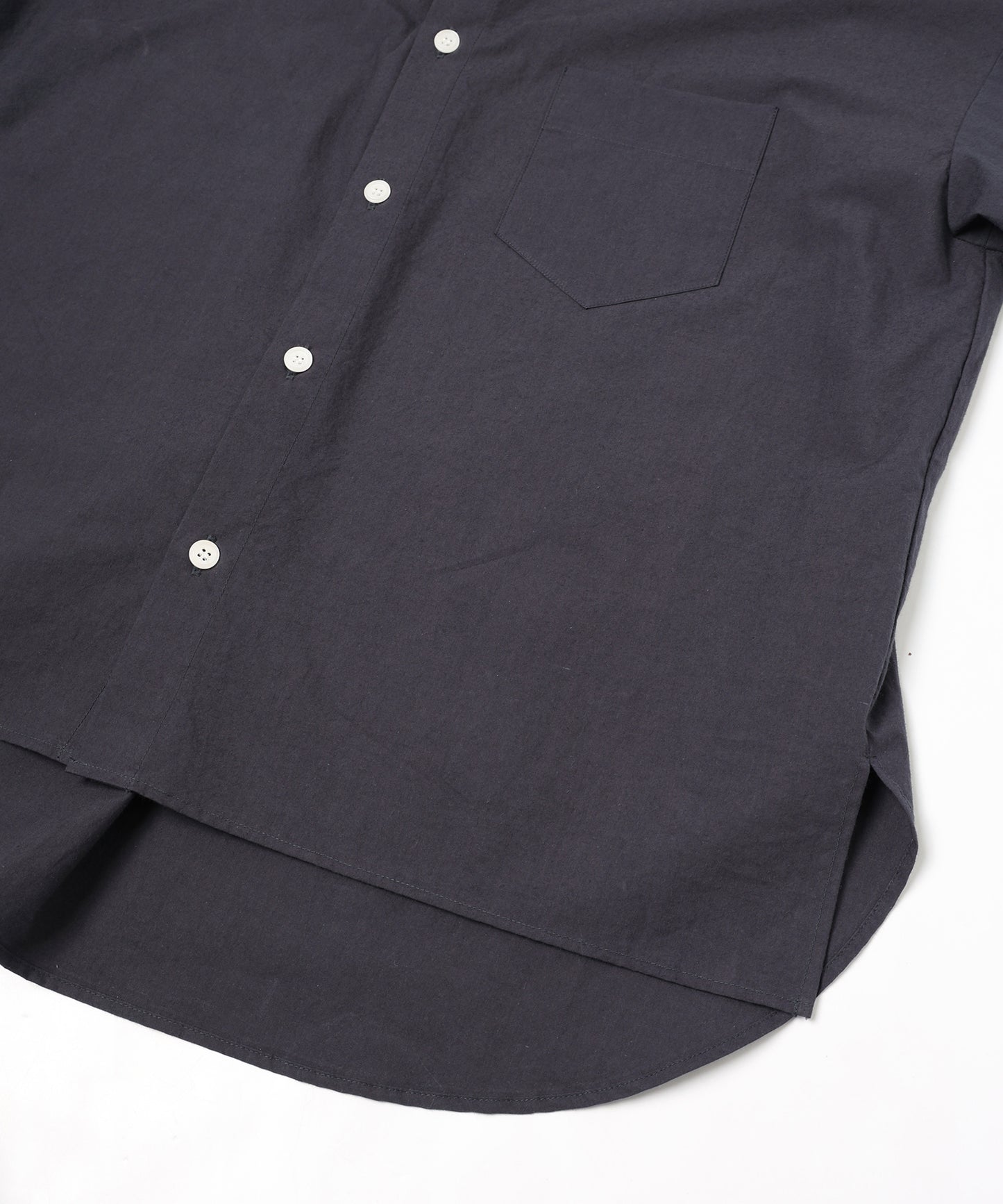 Omi-zarashi half-sleeve over shirt