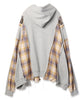 PENDLETON MIX WIDE SWEAT PARKA