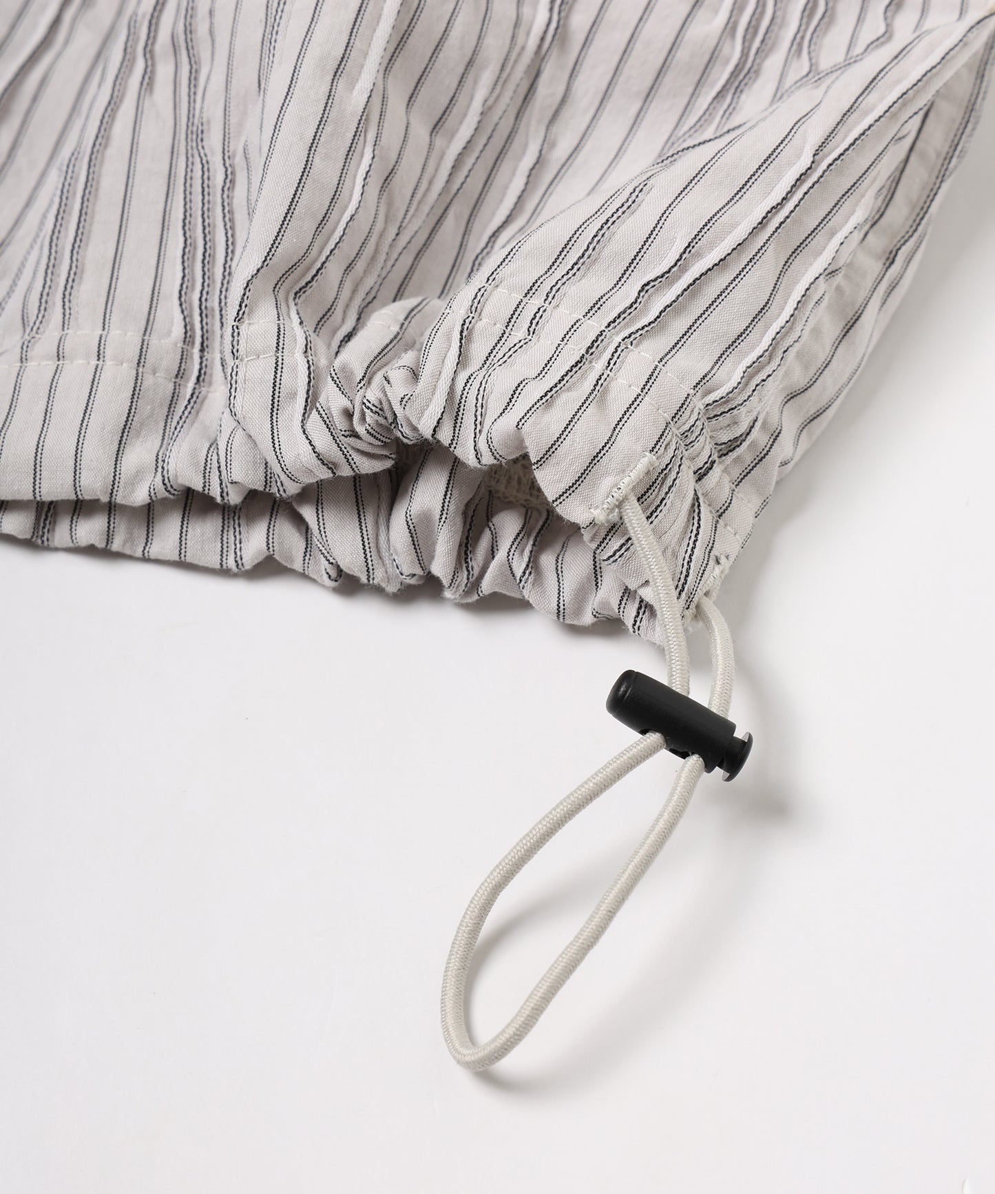 tucked dobby poncho shirt