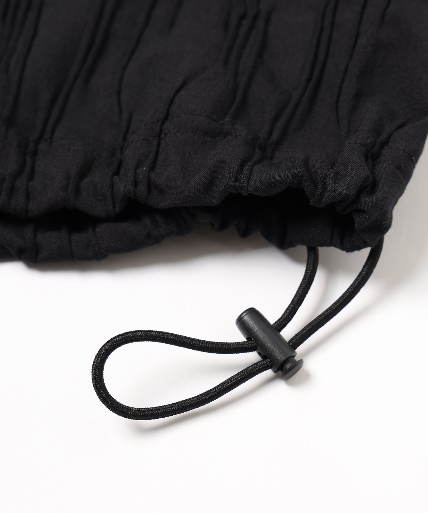 tucked dobby poncho shirt