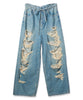 BORO DENIM PANTS