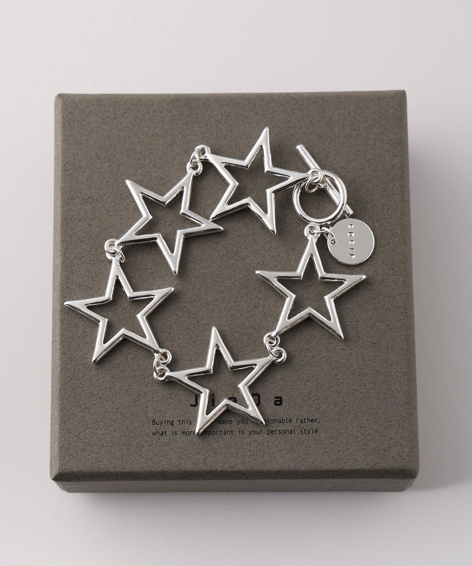 BIG OPEN STAR BRACELET