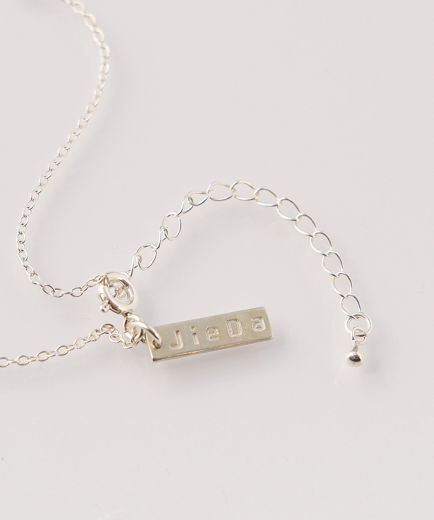 925 SILVER J NECKLACE