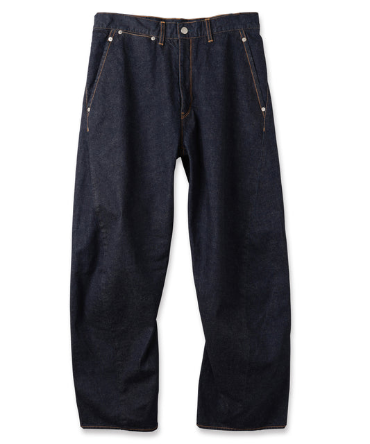 3D CUTTING DENIM PANTS