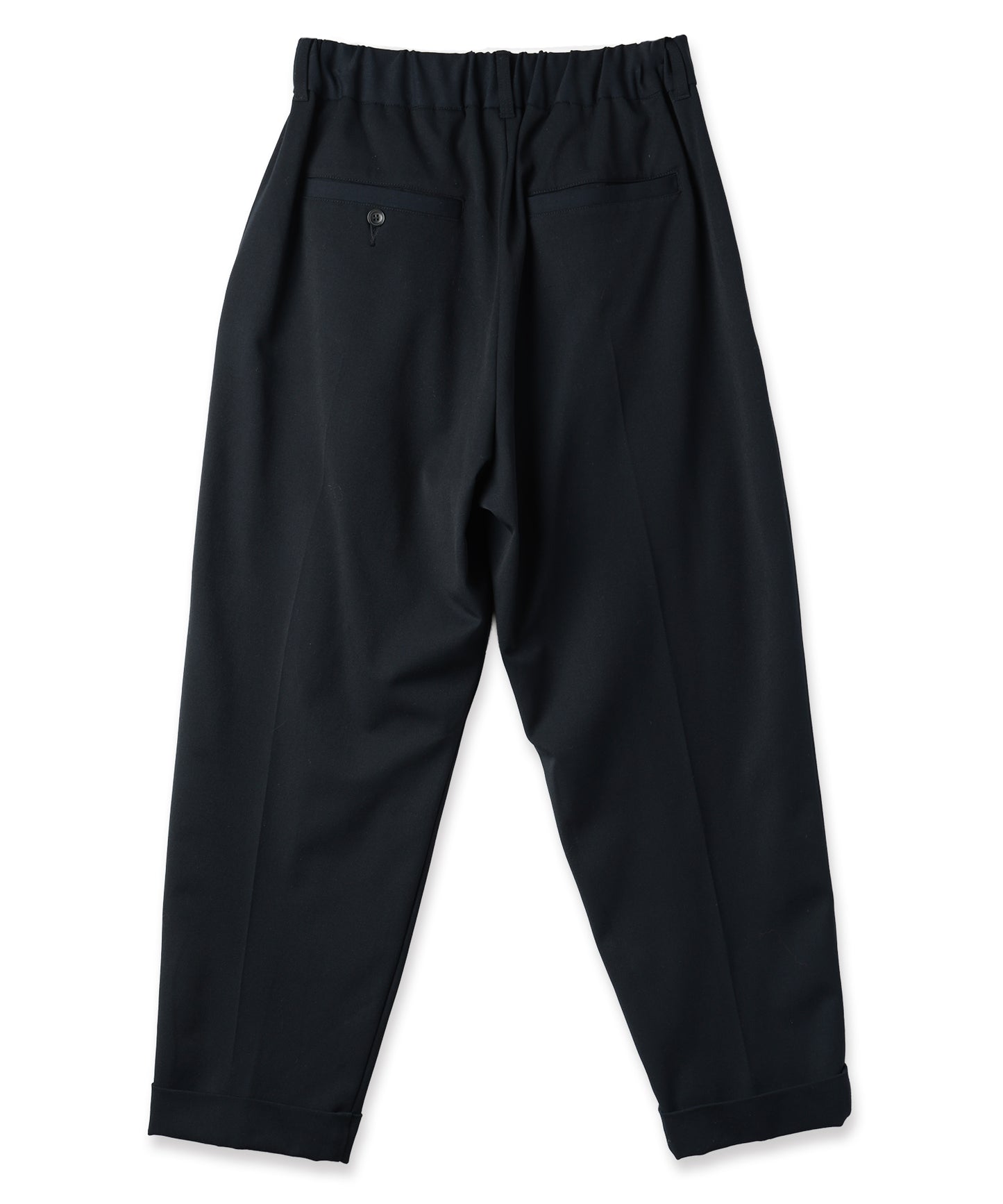 gabardine two-tuck slacks