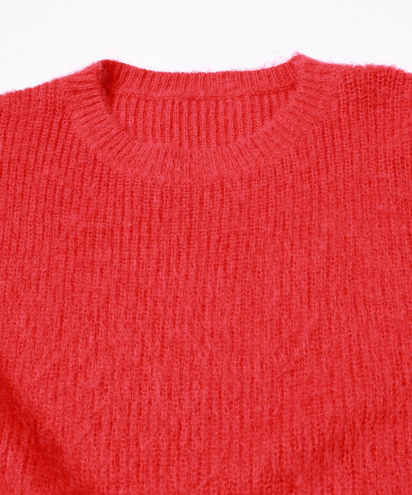 mohair pullover knit