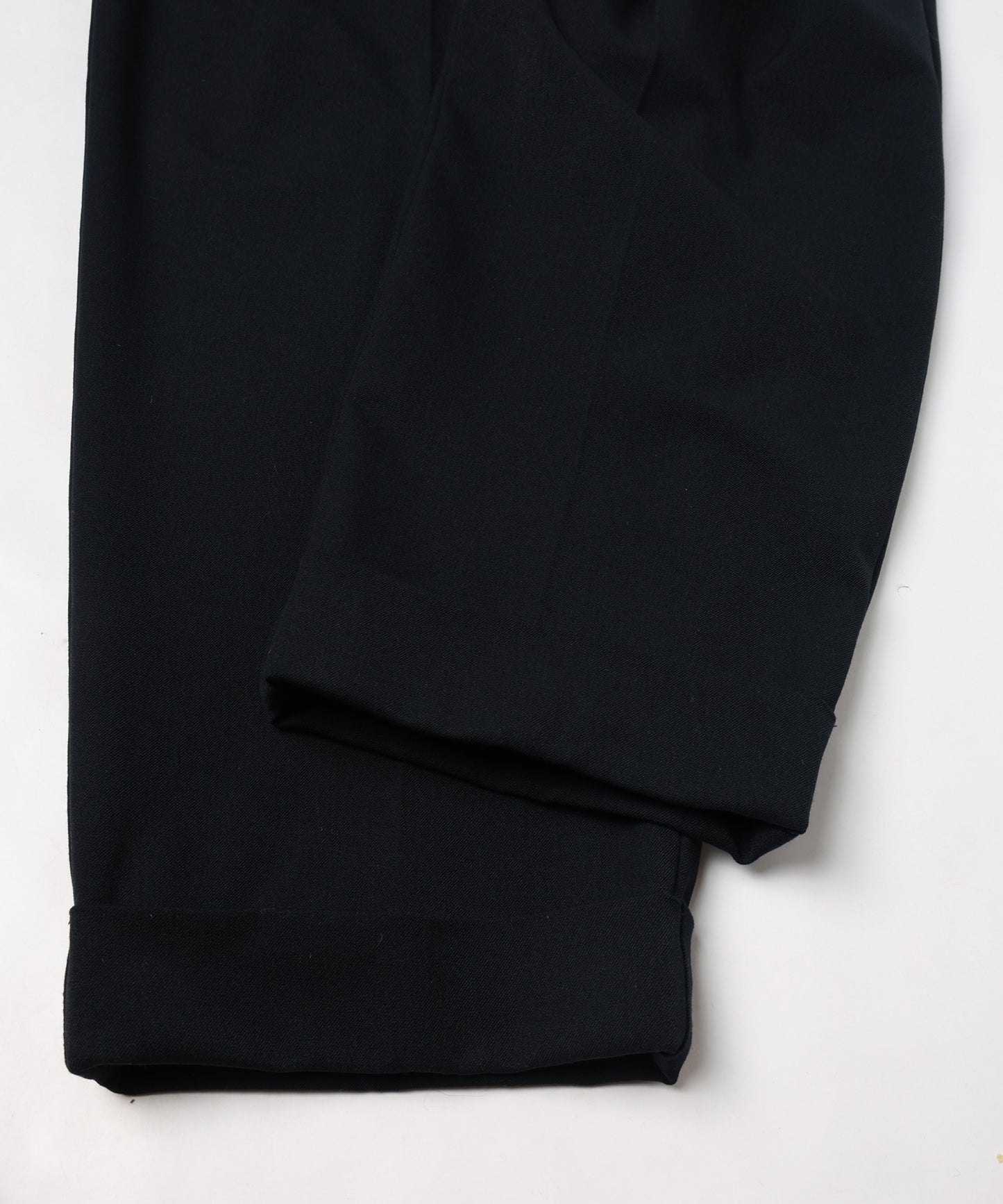 gabardine two-tuck slacks