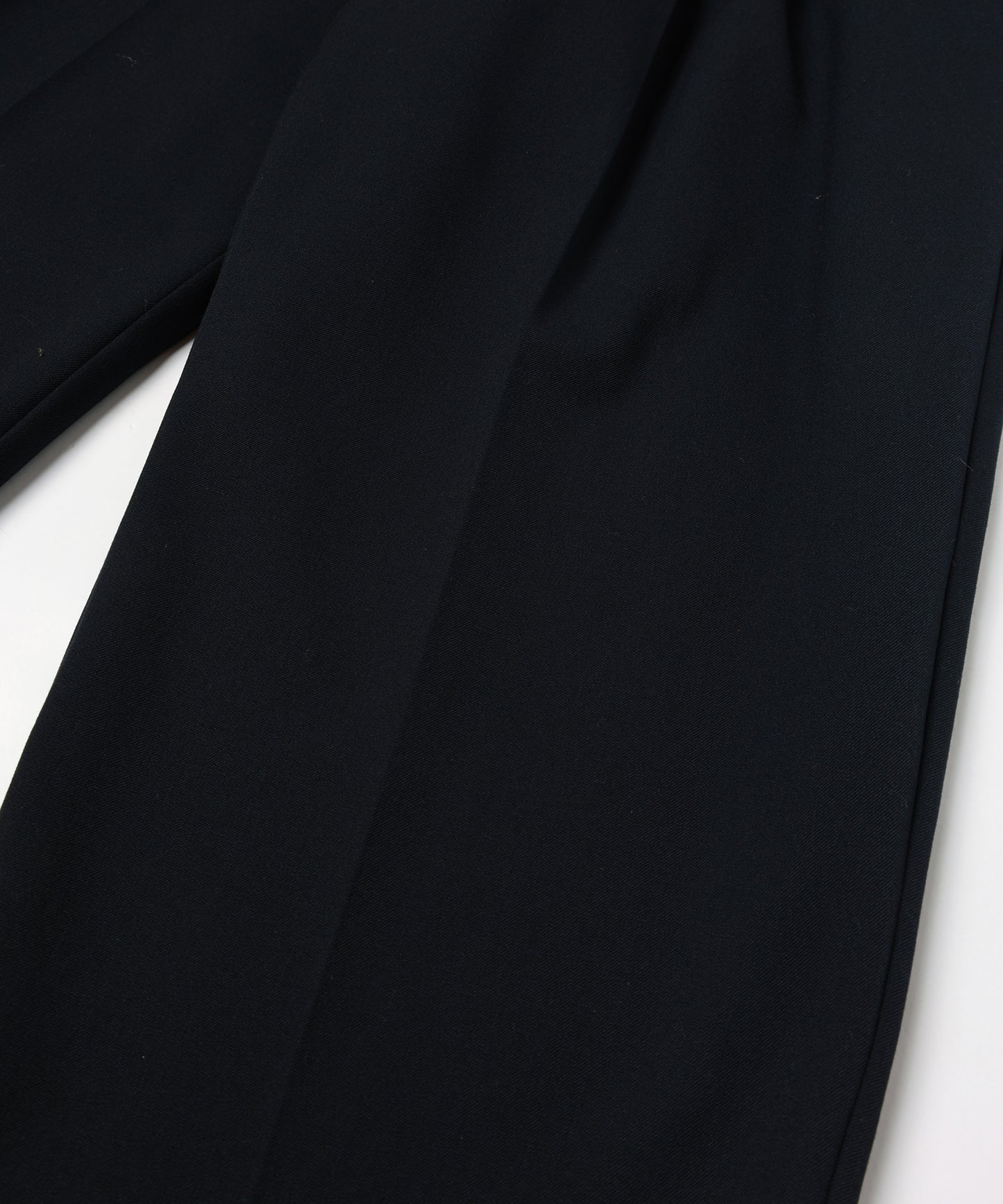 gabardine two-tuck slacks