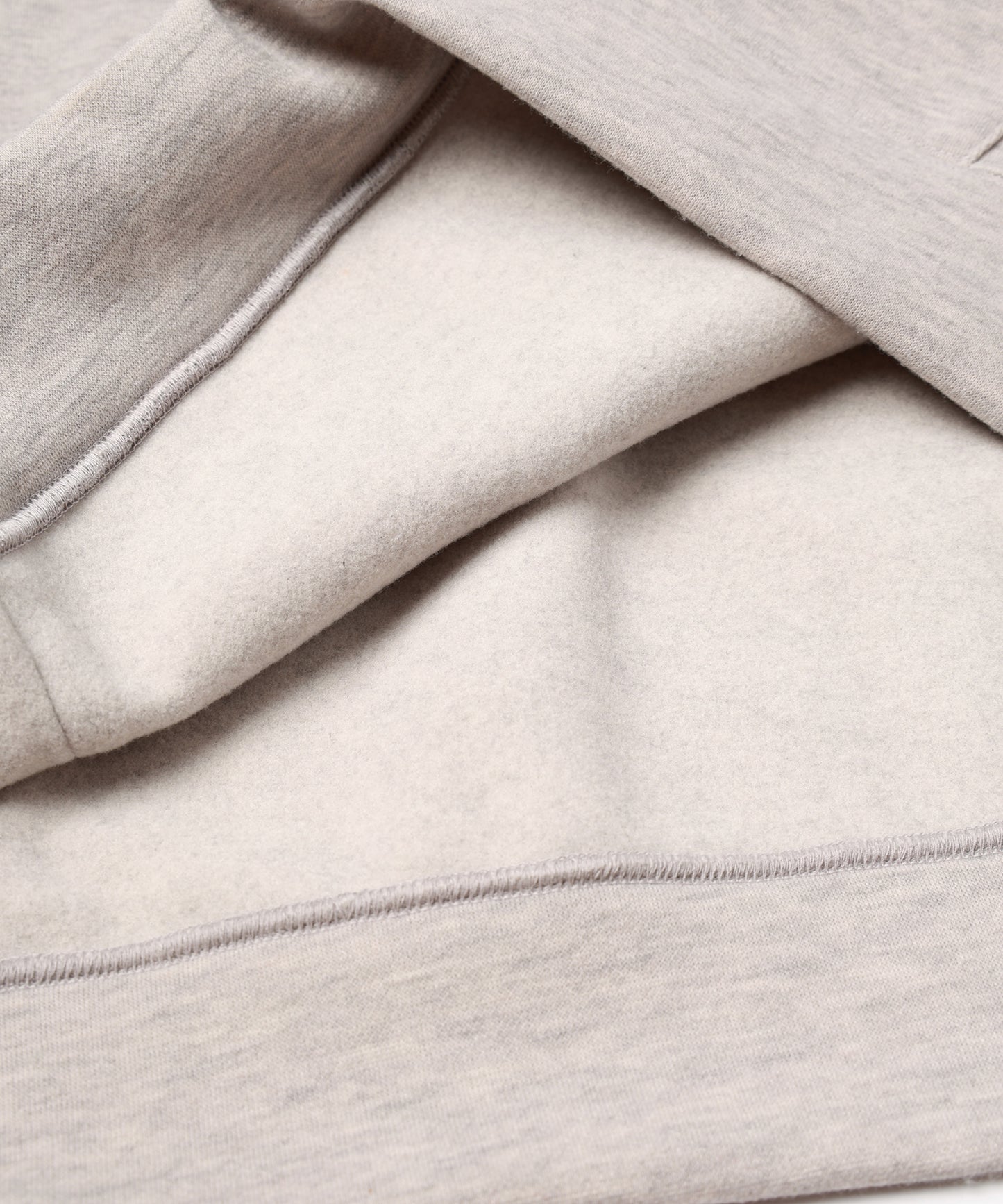 knit melton hoodie pullover