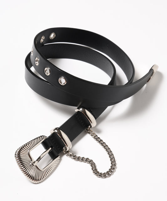 LEATHER WESTERN BELT