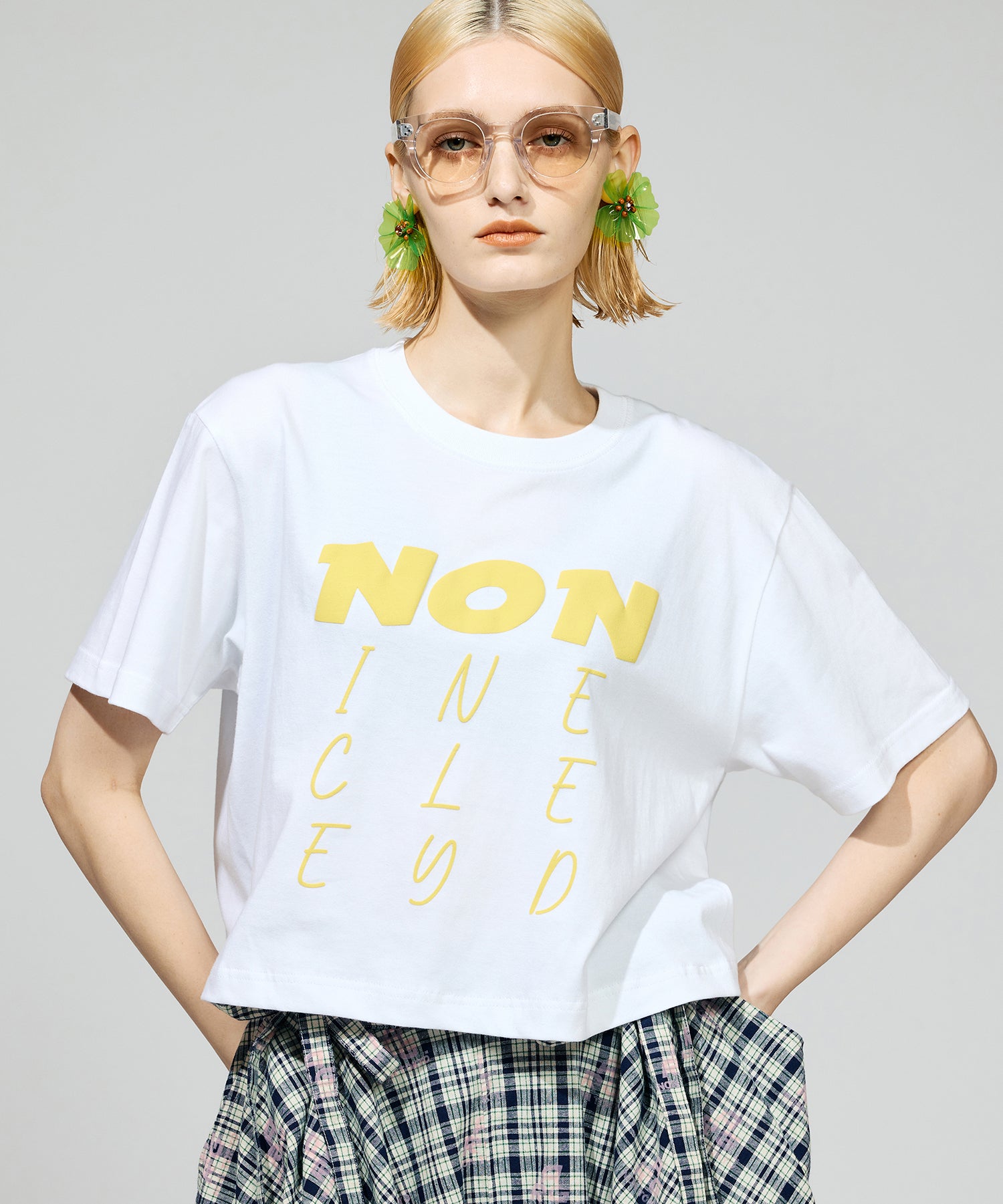 PRINT SHORT T-SHIRT(NON)【商品納期 4月下旬】 – ANLIO（アンリオ）