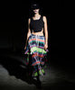 DIRECT PRINT RIB GATHER LONG SKIRT【商品納期 3月下旬】