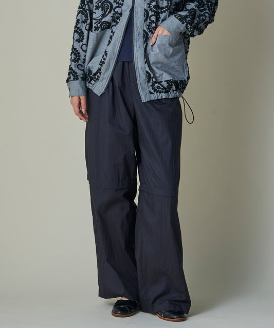 Sheer Nylon Volume Pants