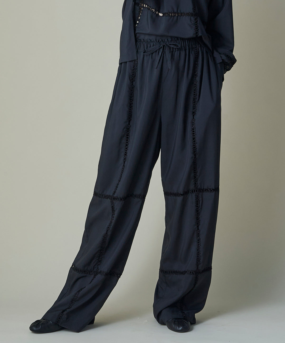 Lace Volume Pants