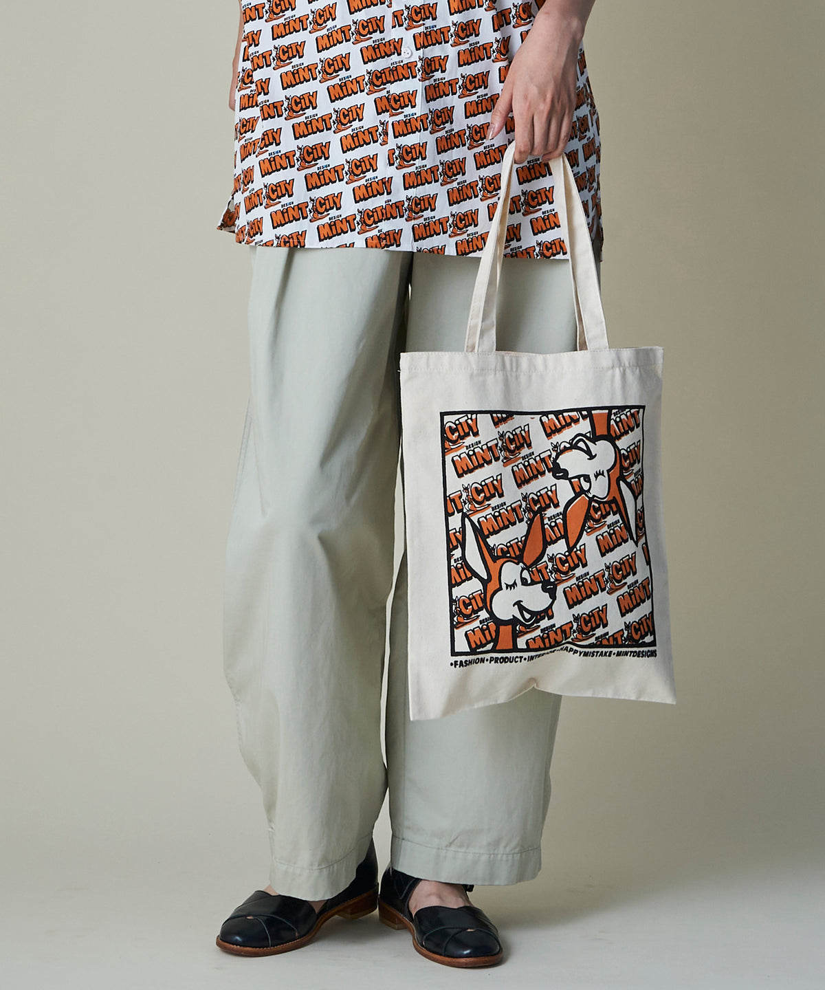 Mint City Tote Bag