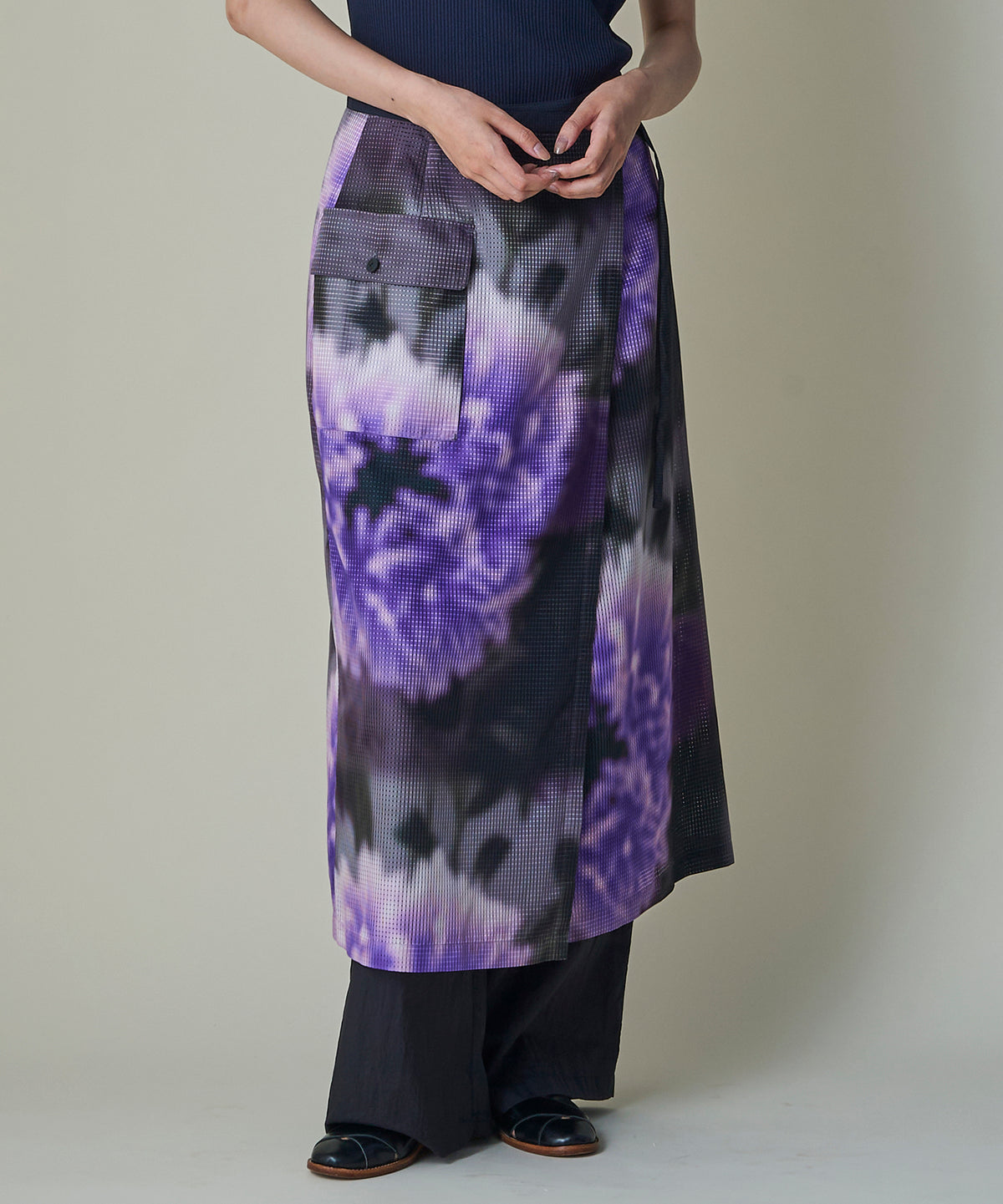 Polaroid Aster Wrap Skirt