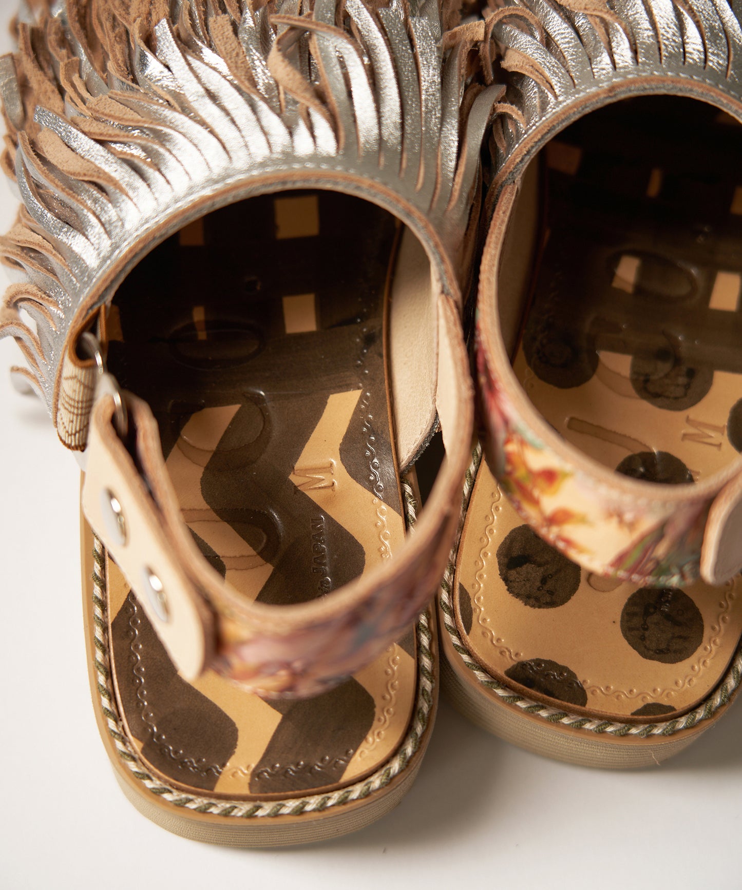 あなたのくせっ毛サンダル_Beige×Beige sole