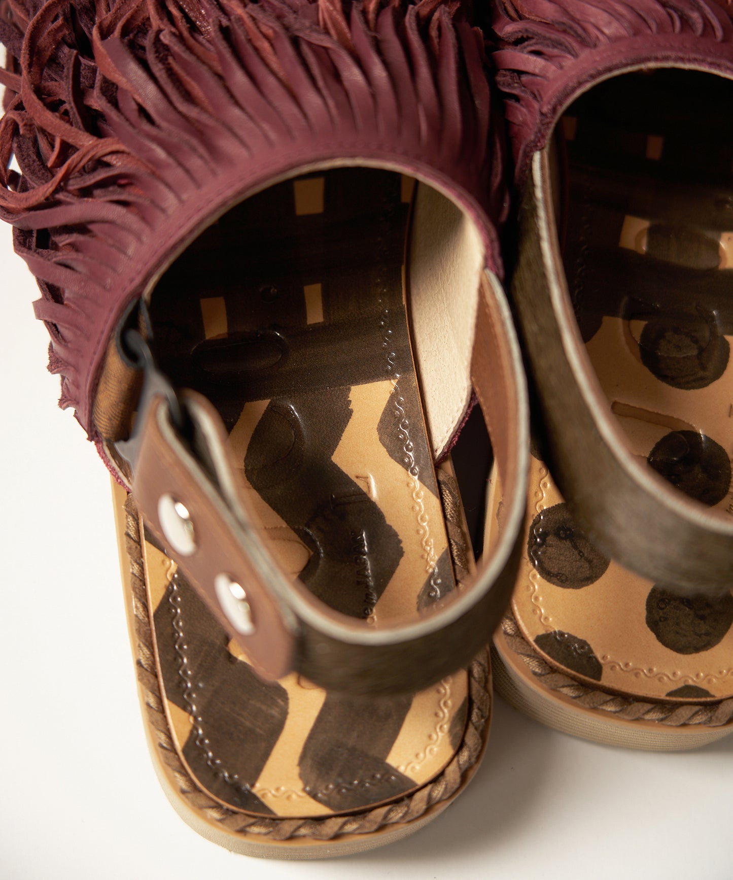 あなたのくせっ毛サンダル_Khaki×Beige sole