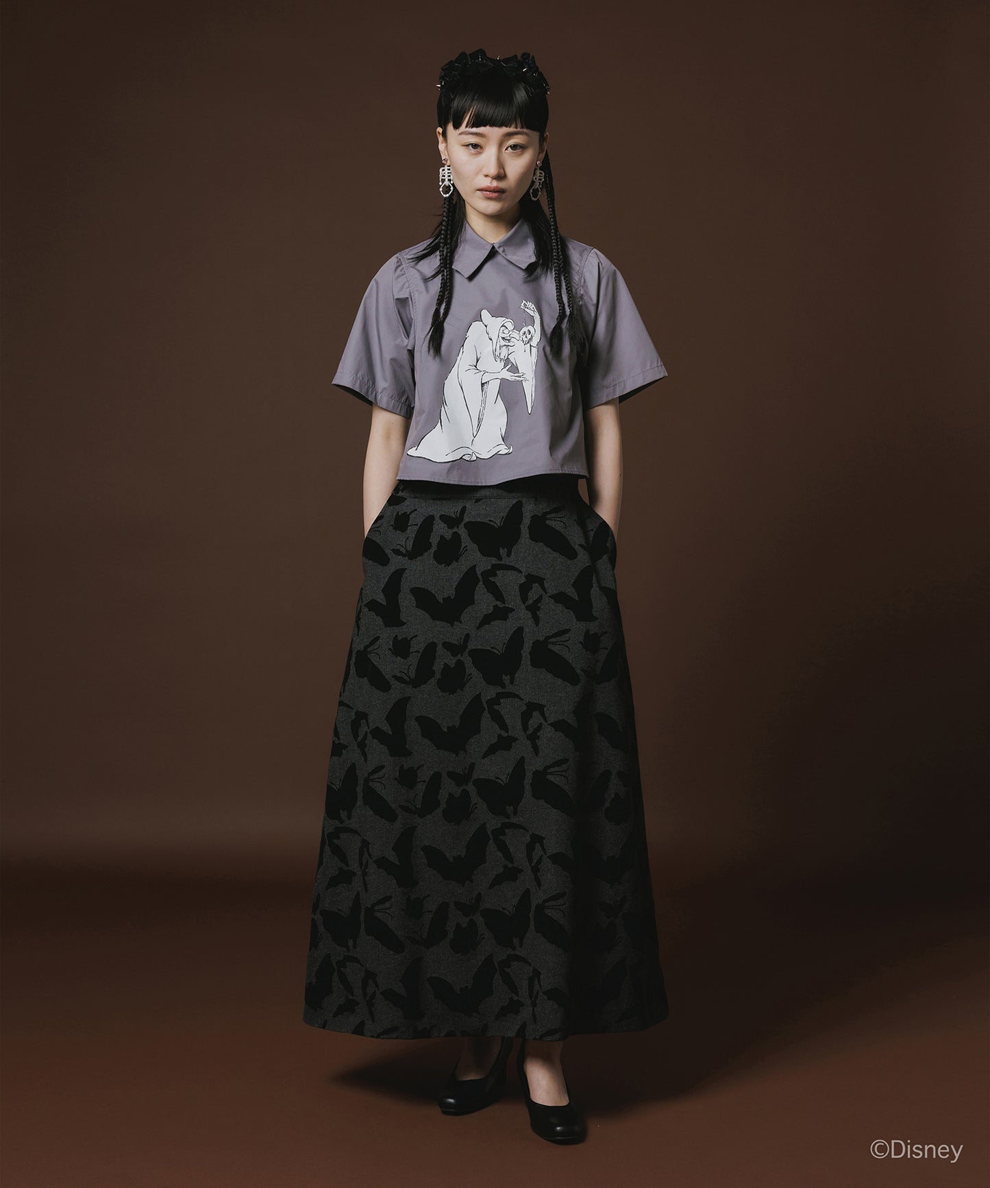 ADJUSTER FLOCKY SKIRT