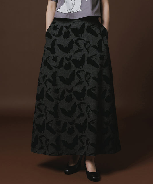 ADJUSTER FLOCKY SKIRT