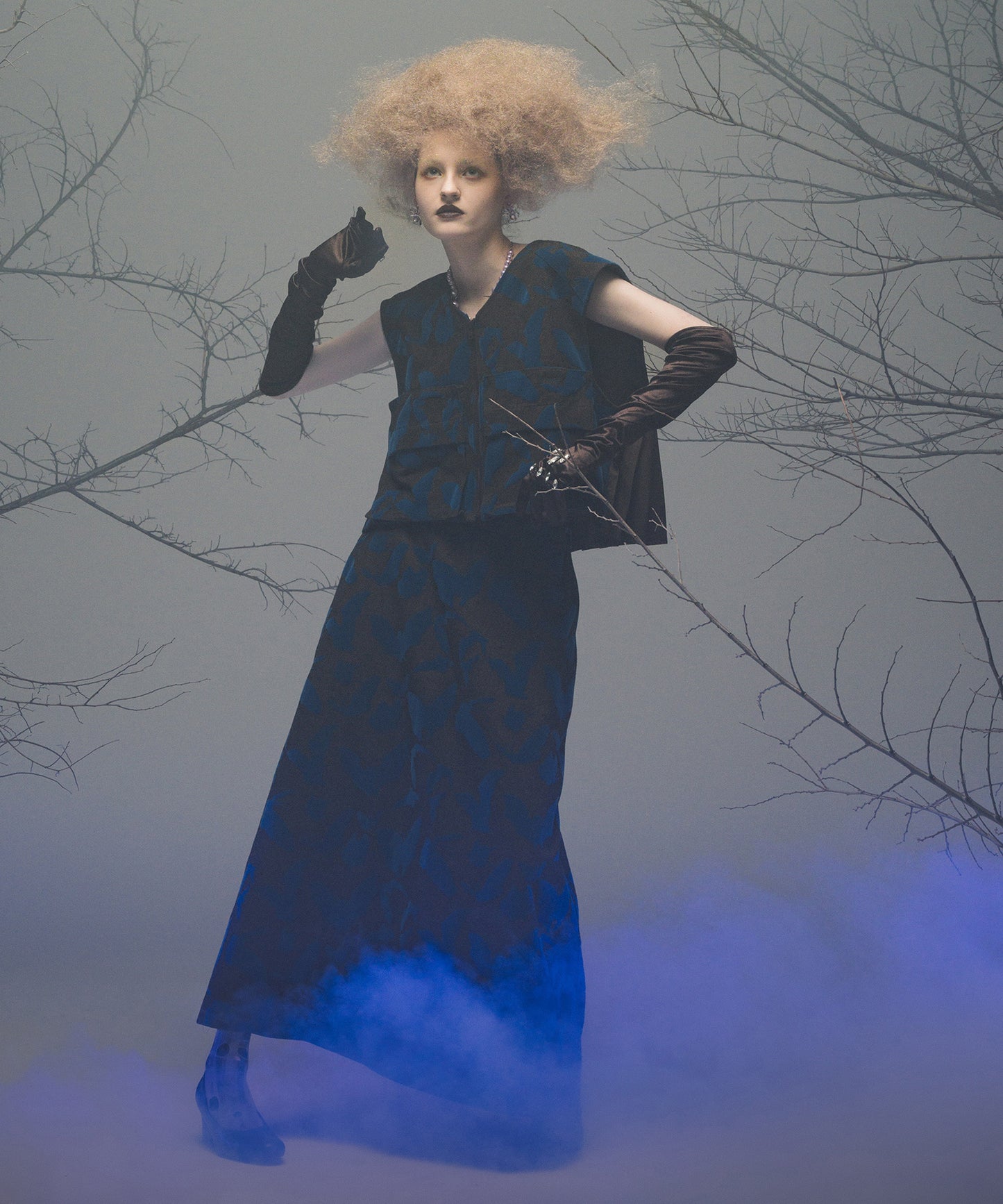 ADJUSTER FLOCKY SKIRT