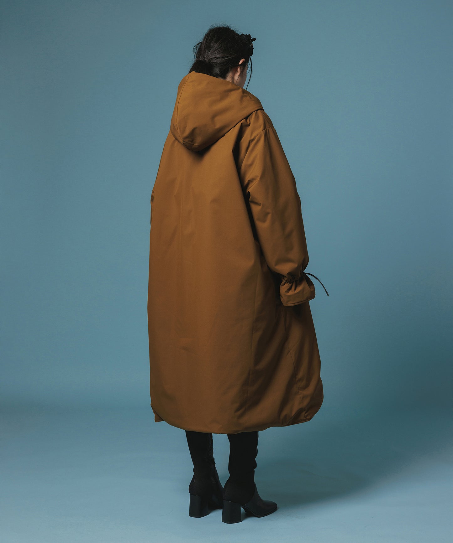 REVERSIBLE PADDED RIBBON COAT