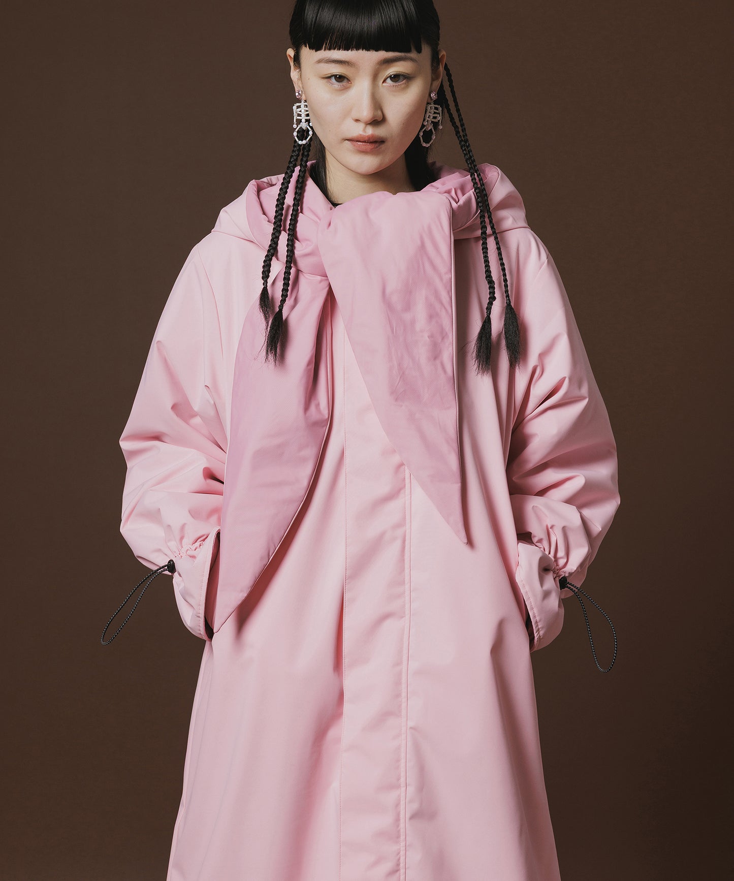 REVERSIBLE PADDED RIBBON COAT