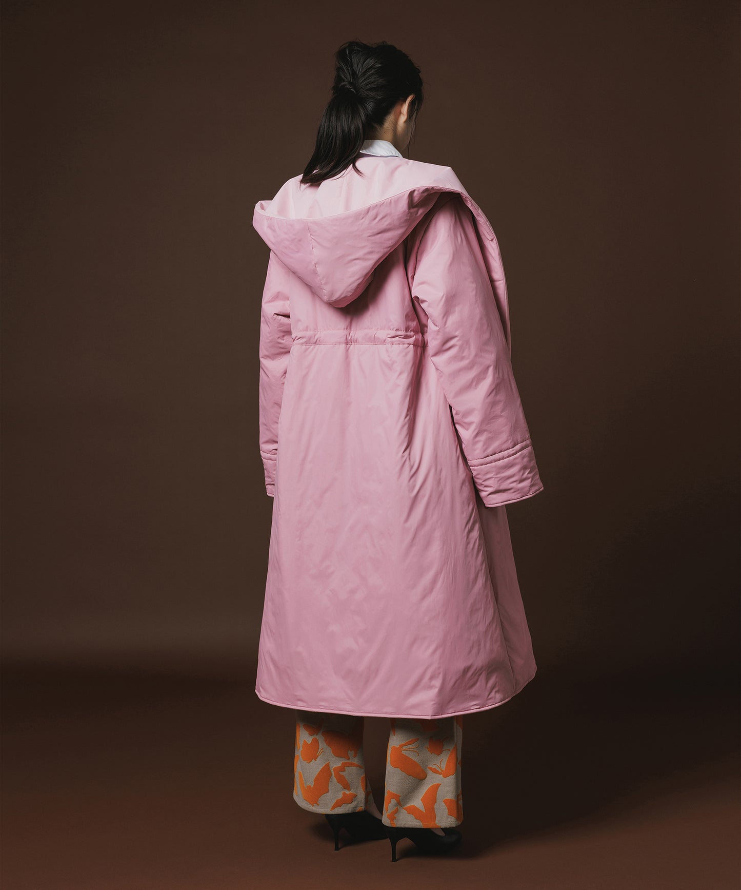 REVERSIBLE PADDED RIBBON COAT