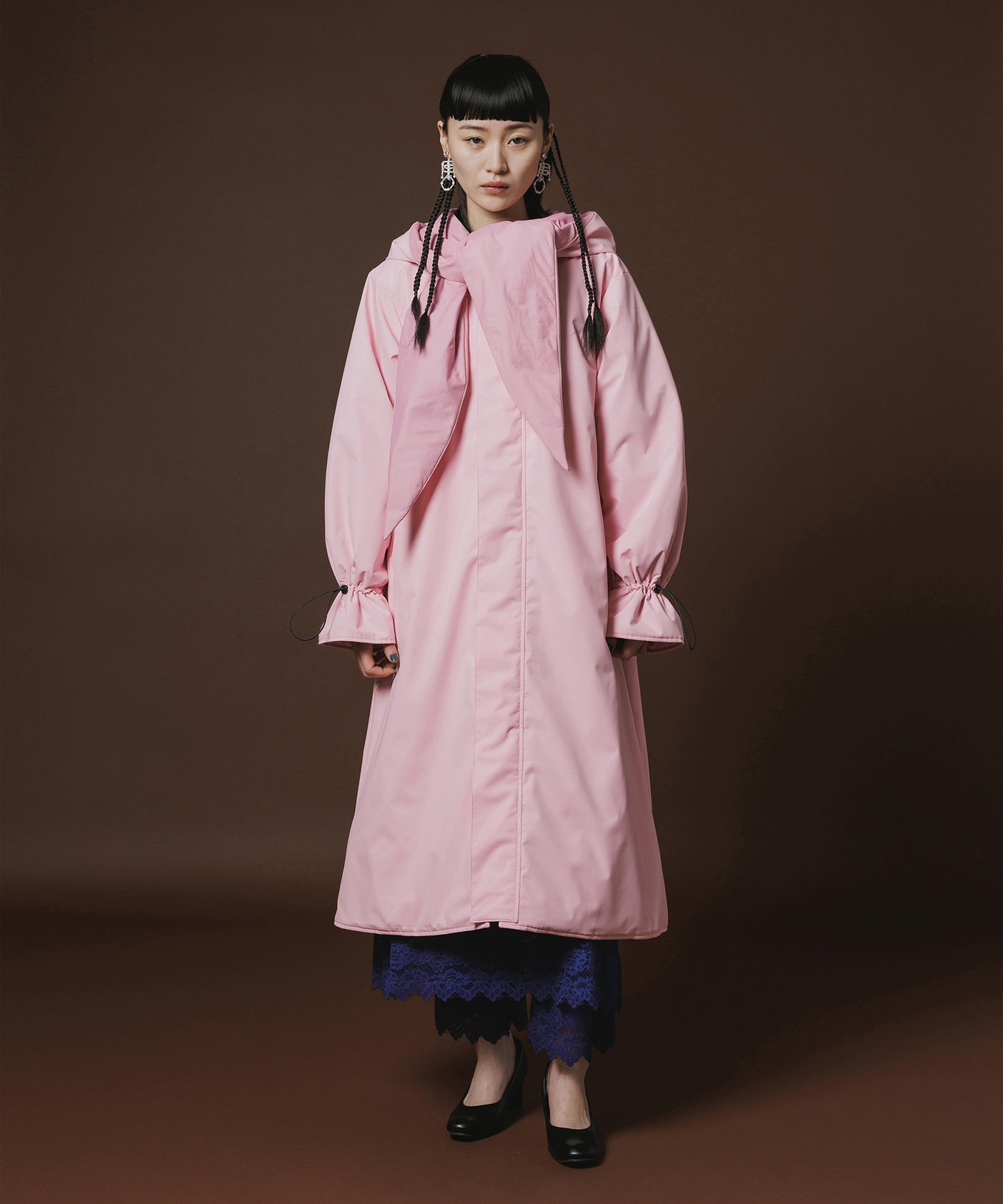 REVERSIBLE PADDED RIBBON COAT