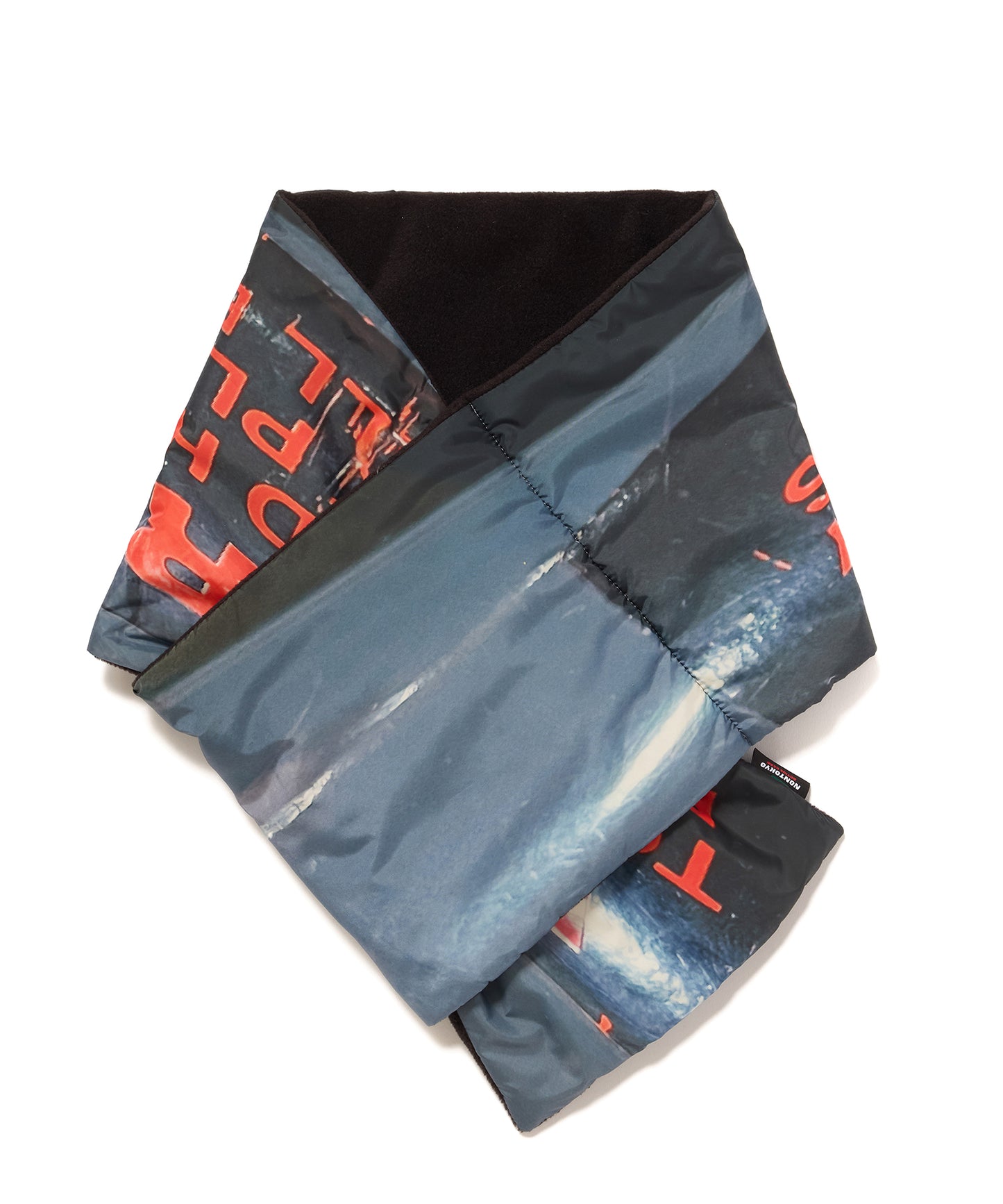 PRINT FLEECE MUFFLER