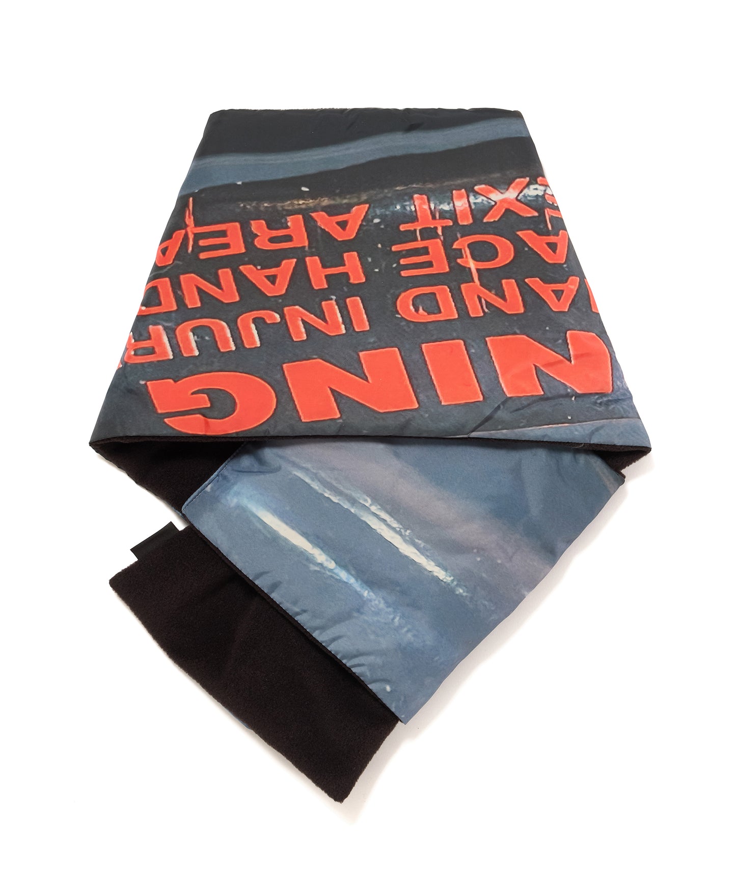PRINT FLEECE MUFFLER