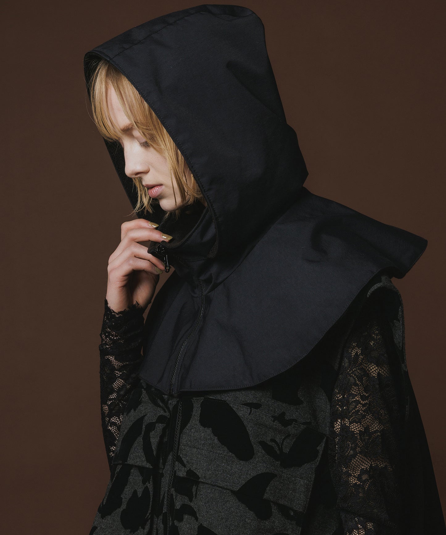 REVERSIBLE FLEECE HOODIE