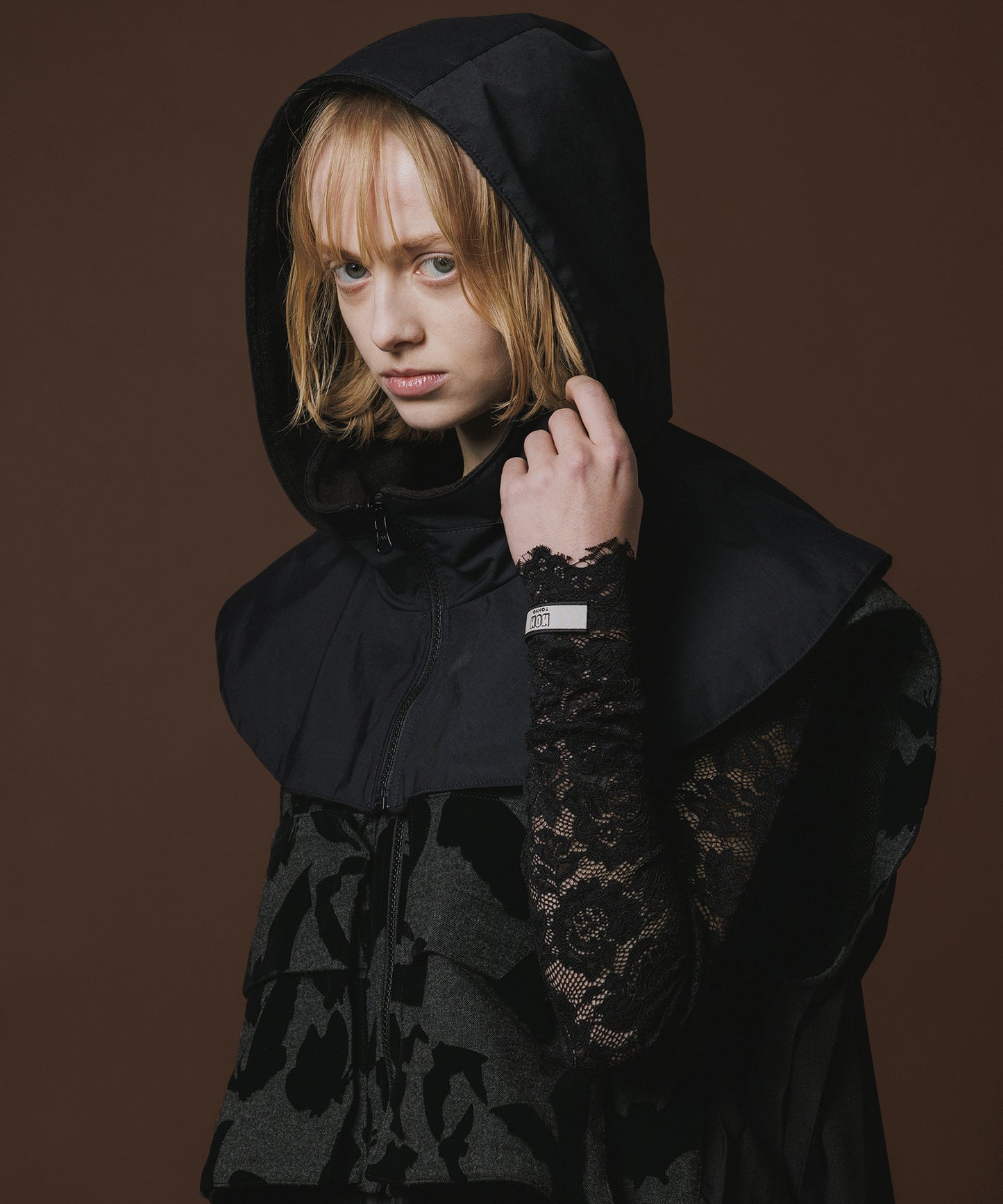 REVERSIBLE FLEECE HOODIE