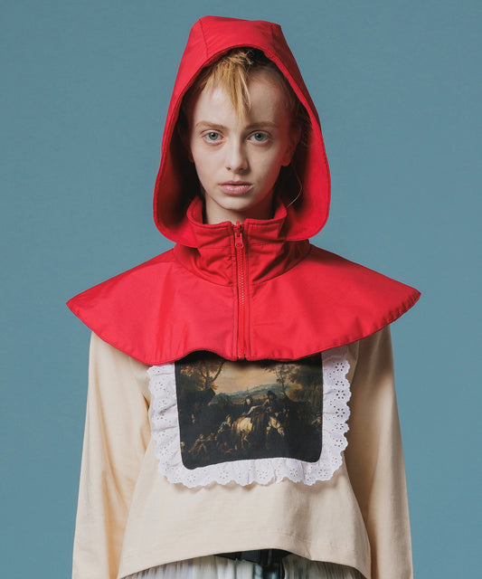 REVERSIBLE FLEECE HOODIE