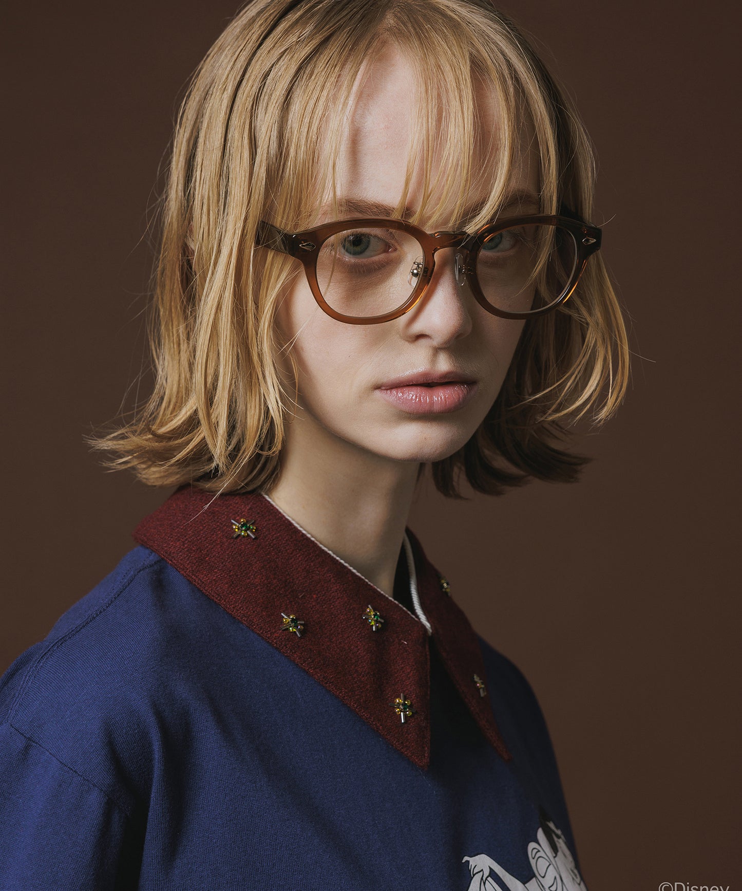 BIJOU WOOL DETACHABLE COLLAR